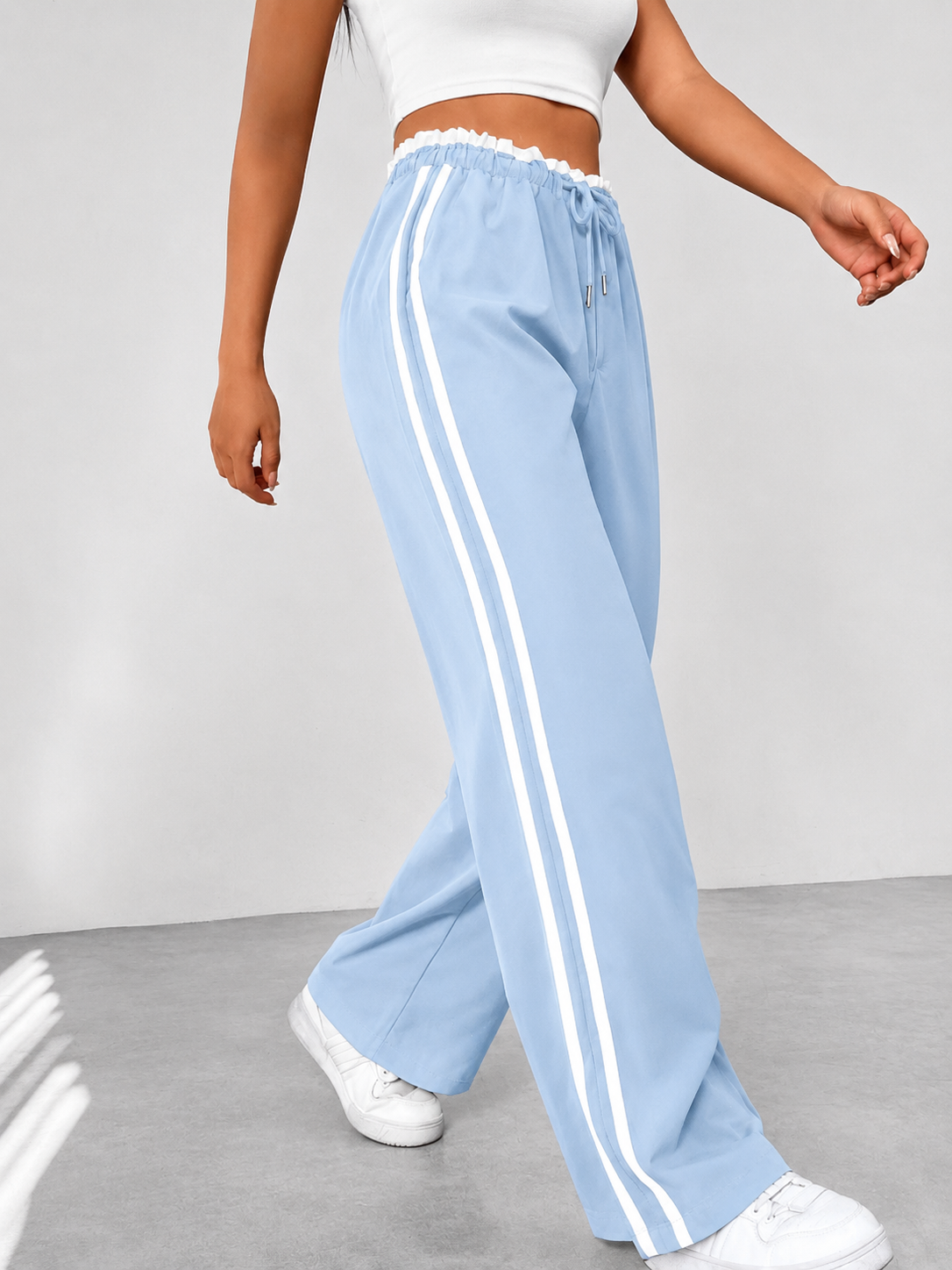 VALERIA – Pantalón deportivo de tiro alto para mujer