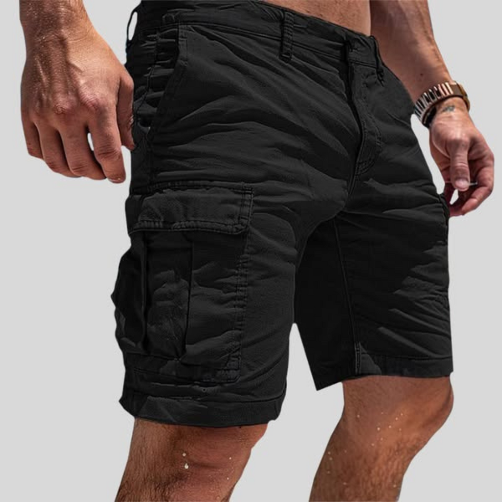 DIEGO – Bermuda cargo relajada y funcional para hombre