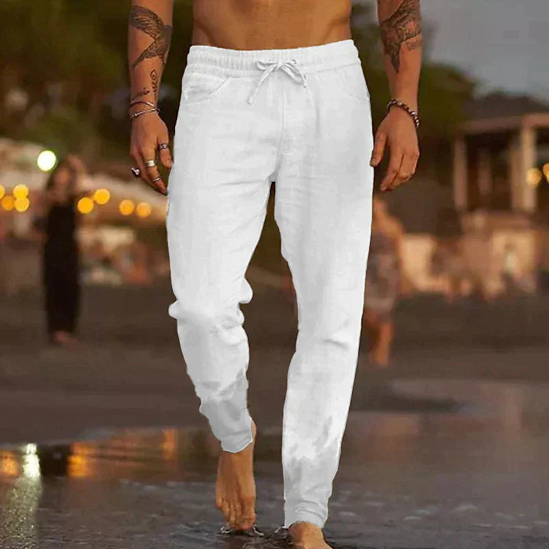 MATEO – Pantalones de lino versátiles para hombre