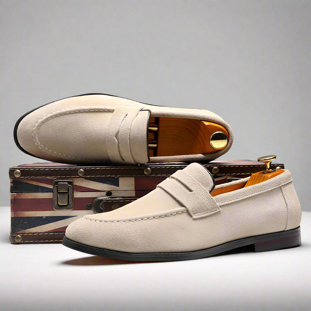 Liam | Elegantes Mocasines Negros para Hombre 0