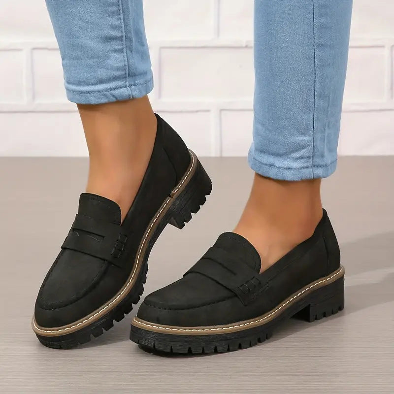 Valentina | Mocasines de Ante para Mujer con Diseño Elegante 0