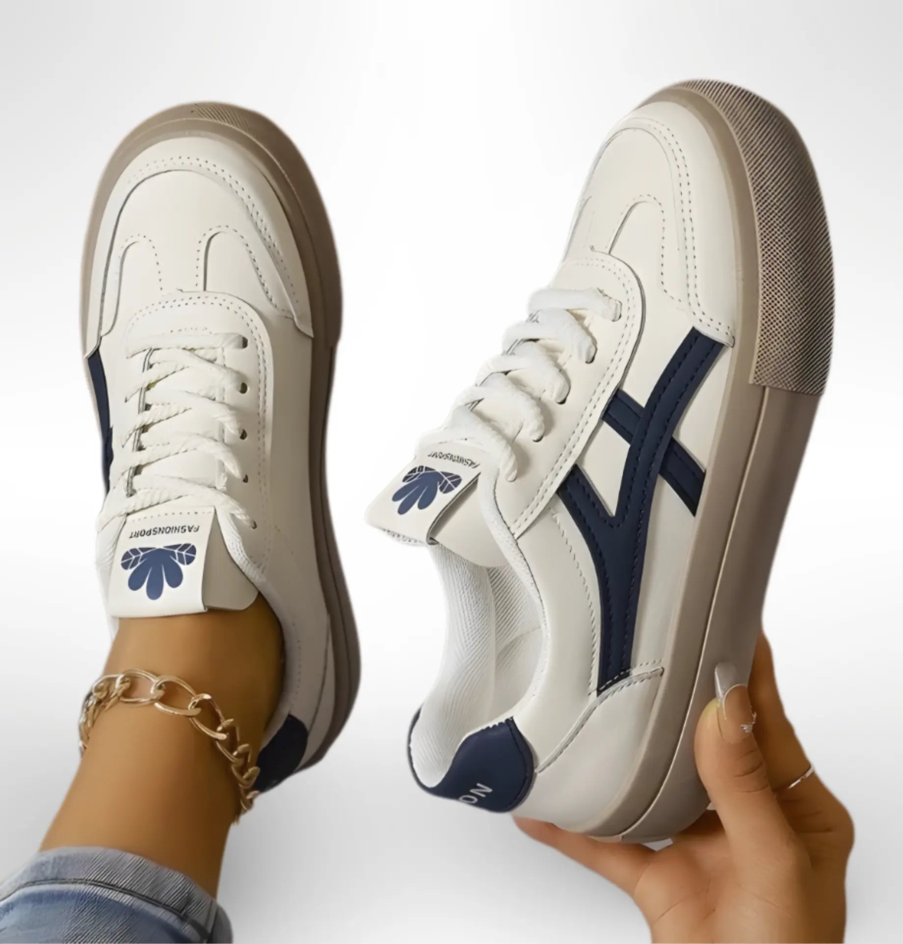 Claudia | Zapatillas Ortopédicas Ligeras para Mujer con Soporte de Arco y Suela Antideslizante - Noa Lagos