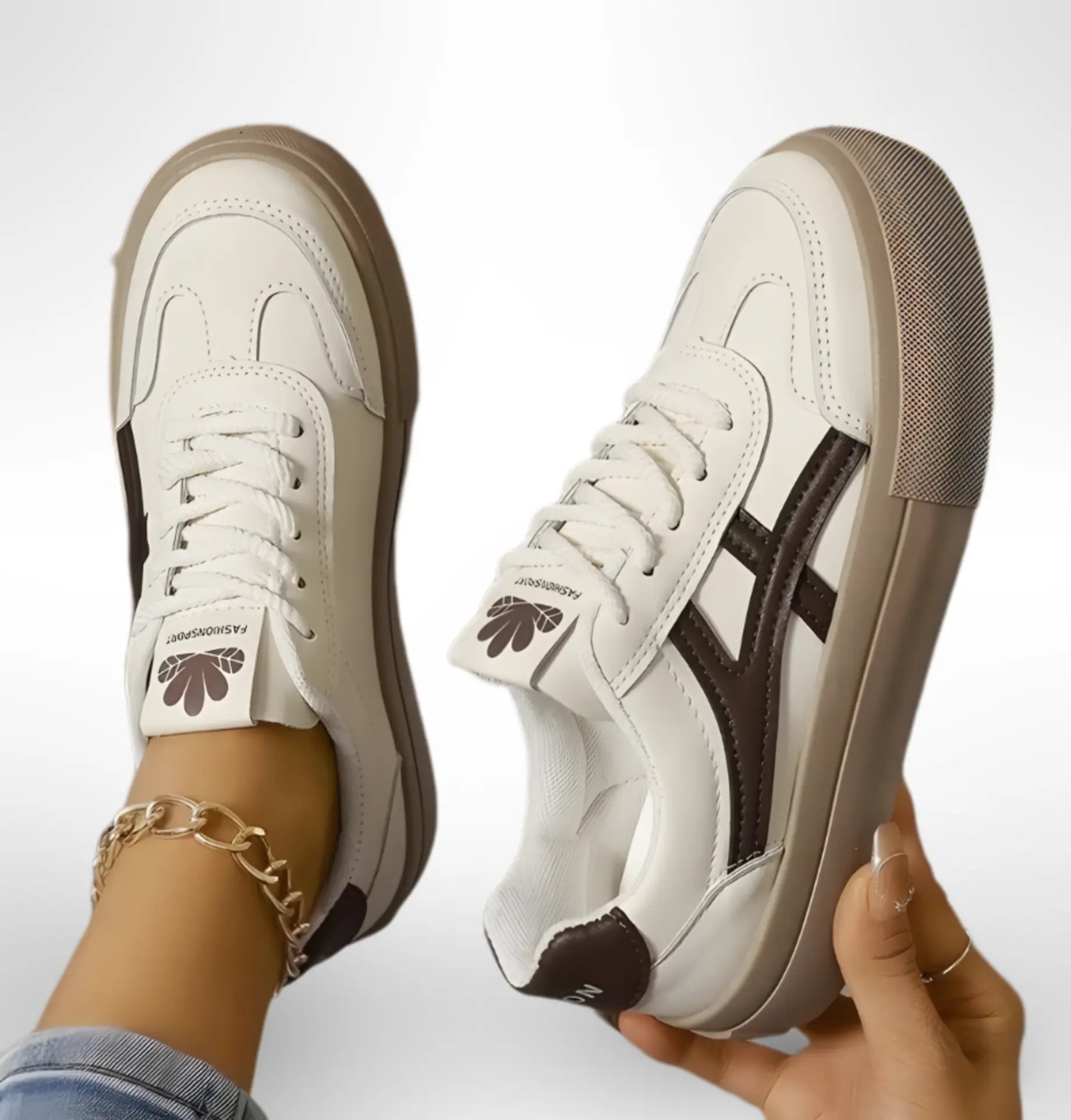 Claudia | Zapatillas Ortopédicas Ligeras para Mujer con Soporte de Arco y Suela Antideslizante - Noa Lagos