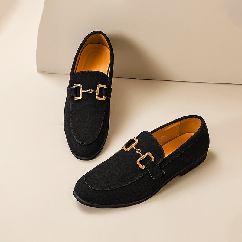 Liam | Elegantes Mocasines con Hebilla Metálica para Hombre - Noa Lagos