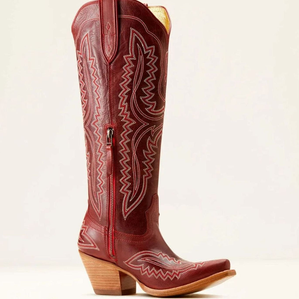 Botas camperas bordadas de mujer, imagen de producto final