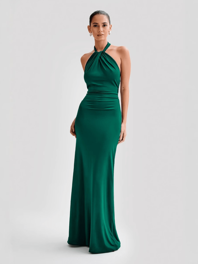 Sofia | Elegante Vestido Largo Invitada Espalda Abierta - Noa Lagos